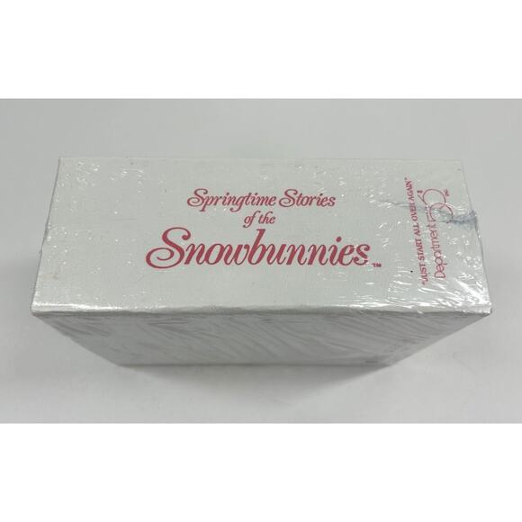 Dept 56 Springtime Stories Of the Snowbunnies Just Start All Over Again Figurine - Picture 2 of 5